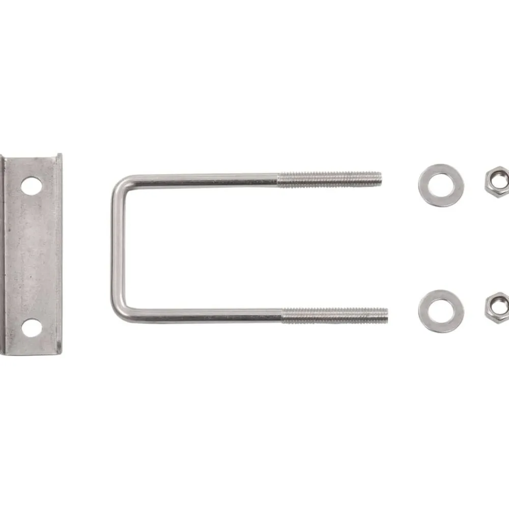 vidaXL Vallas De Jardín-Conector en U para postes de valla 25 sets 60x40 mm