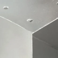 vidaXL Conectores de postes en forma de Y metal galvanizado 71x71 mm Clearance