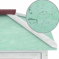 vidaXL Productos Para Mascotas-Conejera jaula de animales con doble piso de madera marrón