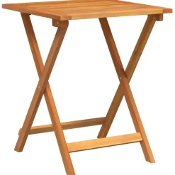 vidaXL Conjunto bistro 3 pcs Aceite Natural Madera de Acacia Sólida Clearance
