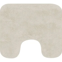 vidaXL Conjunto de alfombrillas de baño de tela 2 piezas Blanco New