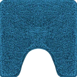 vidaXL Conjunto de alfombra de baño antideslizante 2 pcs PP Azul Discount