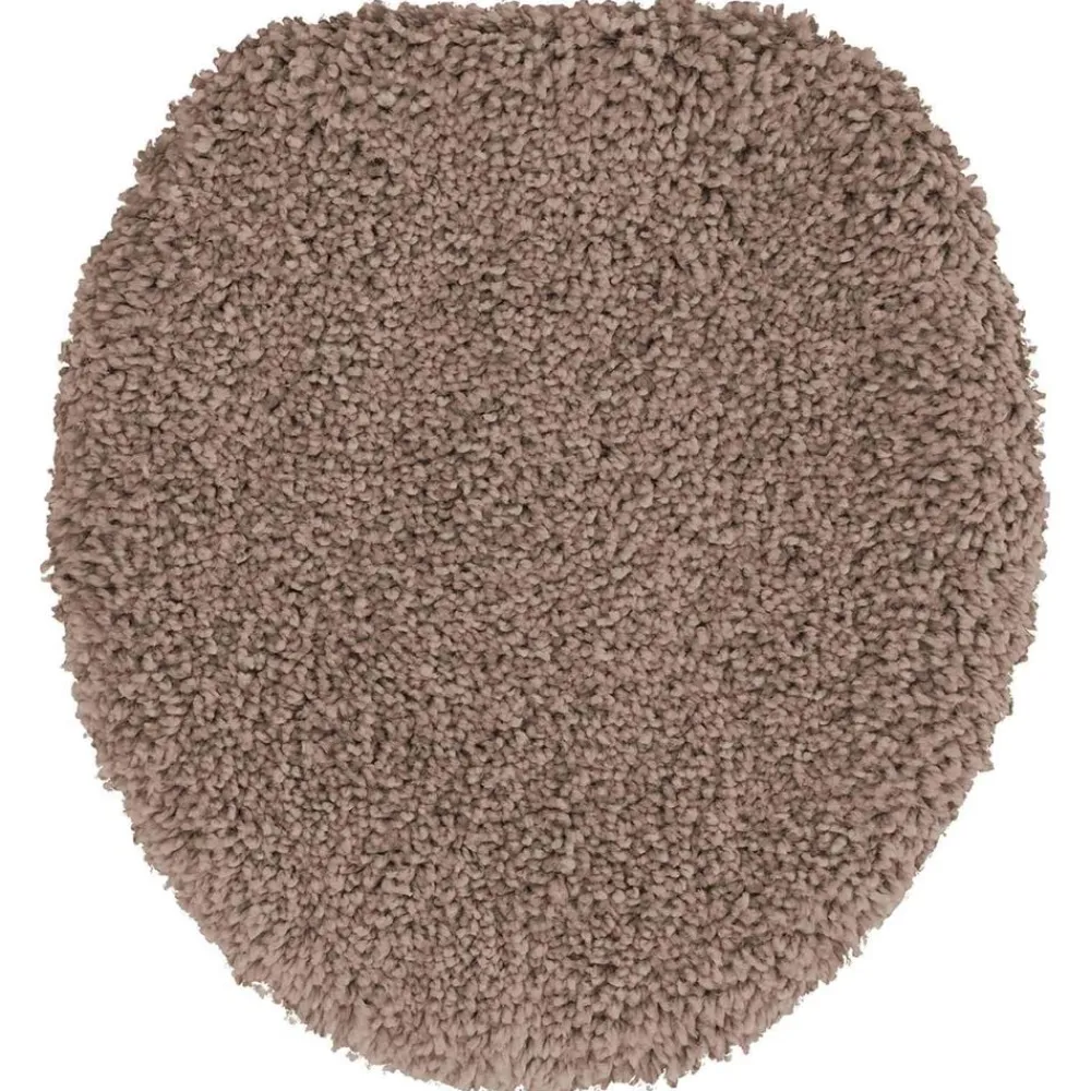 vidaXL Accesorios Para El Baño-Conjunto de alfombra de baño antideslizante 3 pcs Marrón PP