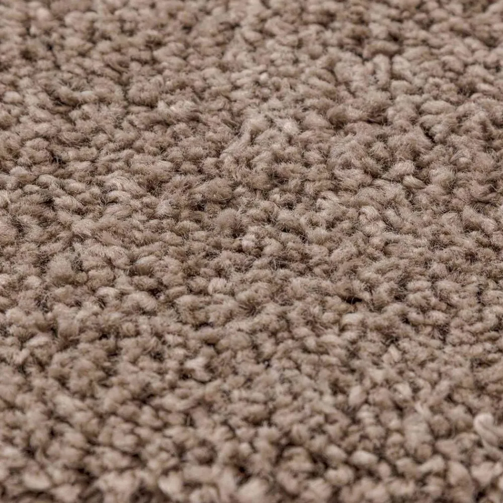 vidaXL Accesorios Para El Baño-Conjunto de alfombra de baño antideslizante 3 pcs Marrón PP