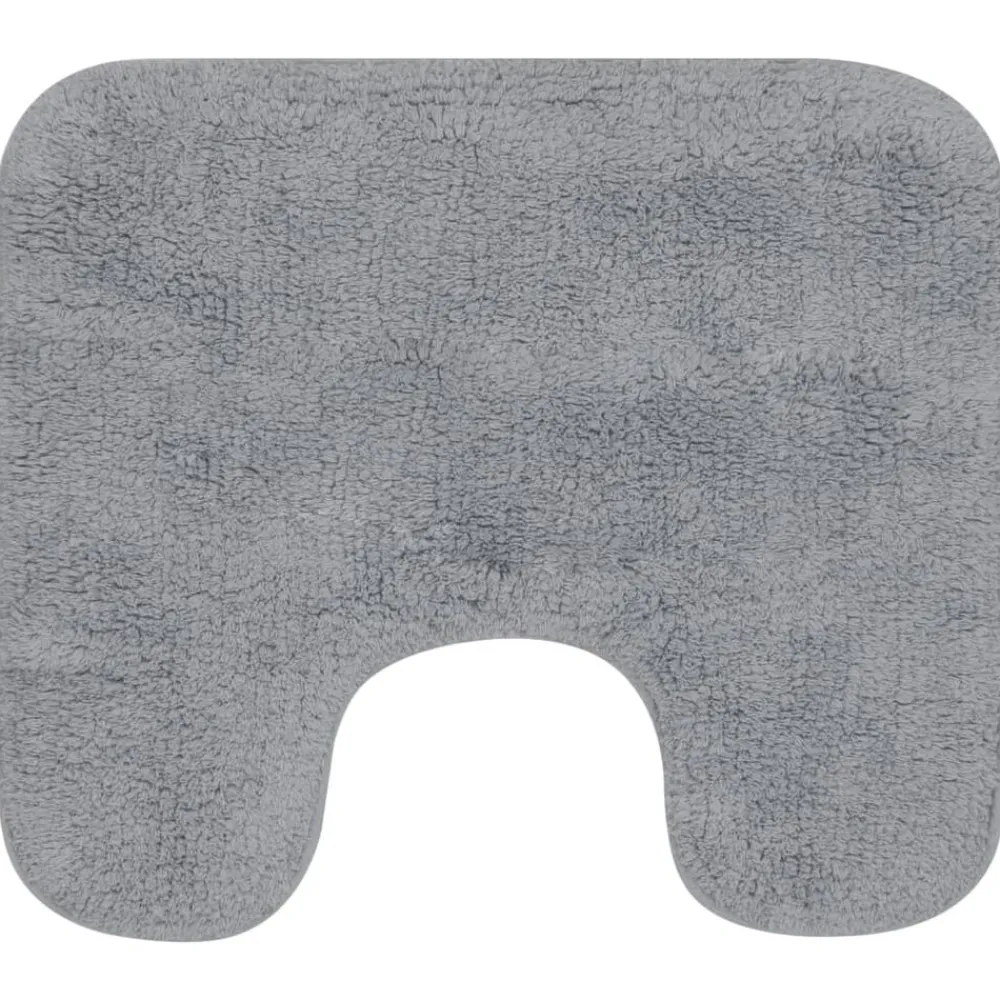vidaXL Accesorios Para El Baño-Conjunto de alfombras de baño de tela 2 piezas
