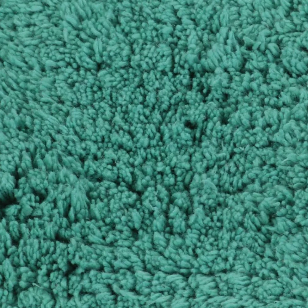 vidaXL Conjunto de alfombras de baño de tela 2 piezas turquesa Tuquesa Clearance
