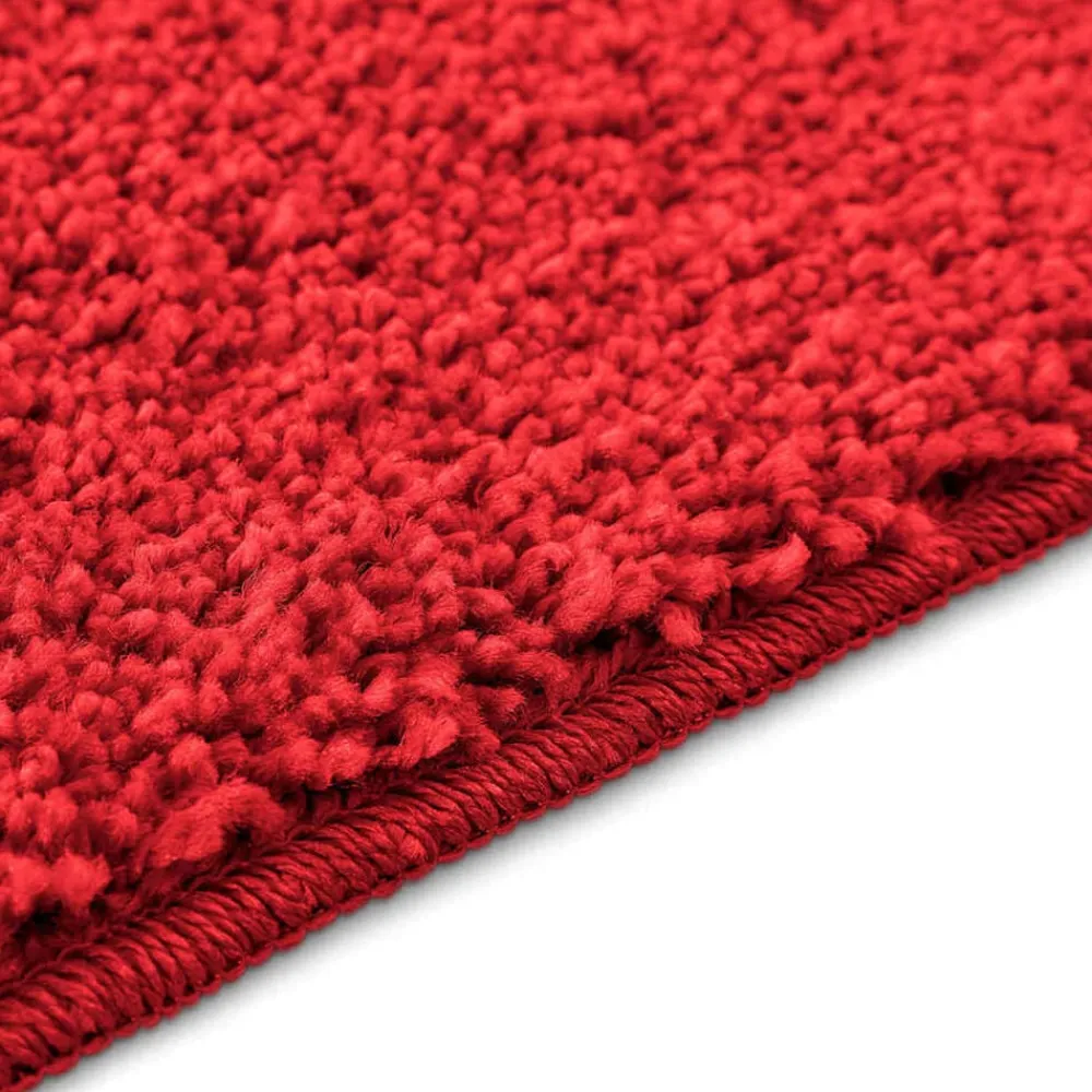 vidaXL Accesorios Para El Baño-Conjunto de alfombra de baño antideslizante 2 pcs PP