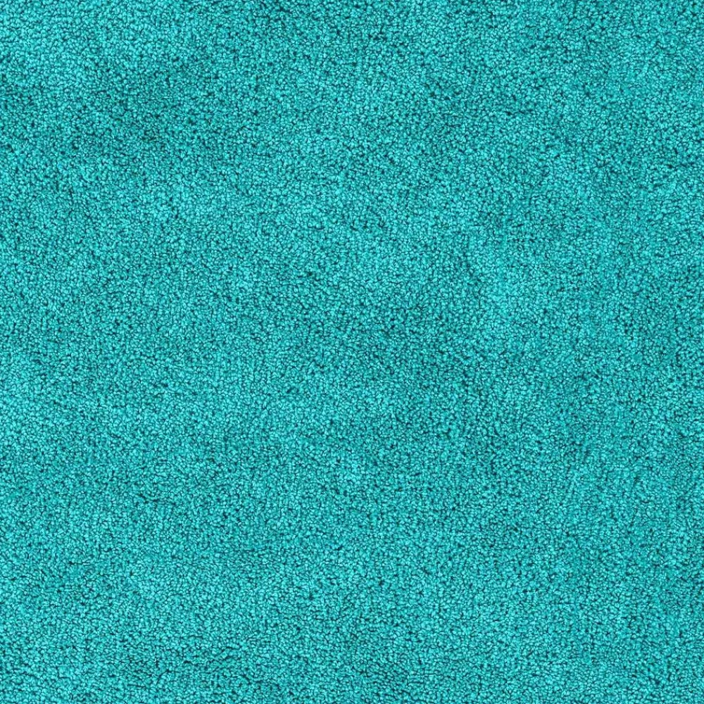 vidaXL Conjunto de alfombra de baño antideslizante 3 pcs PP Tuquesa Sale