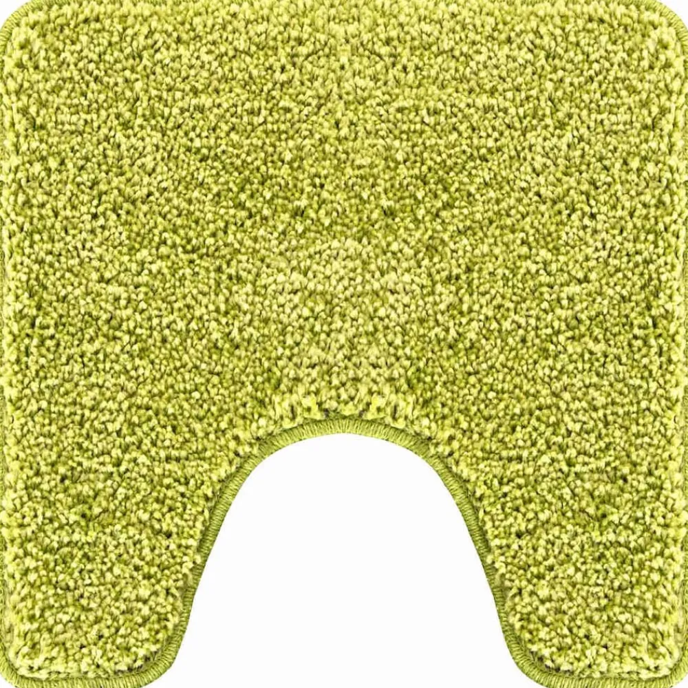 vidaXL Accesorios Para El Baño-Conjunto de alfombra de baño antideslizante 2 pcs PP