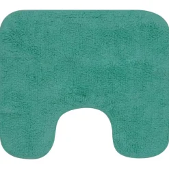 vidaXL Conjunto de alfombrillas de baño de tela 3 piezas turquesa Tuquesa Best