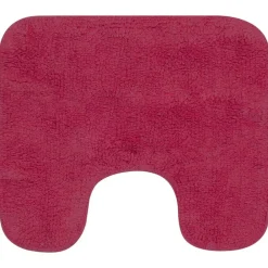 vidaXL Conjunto de alfombrillas de baño de tela 3 piezas fucsia Online