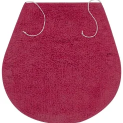 vidaXL Conjunto de alfombrillas de baño de tela 3 piezas fucsia Online