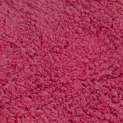 vidaXL Conjunto de alfombrillas de baño de tela 3 piezas fucsia Online