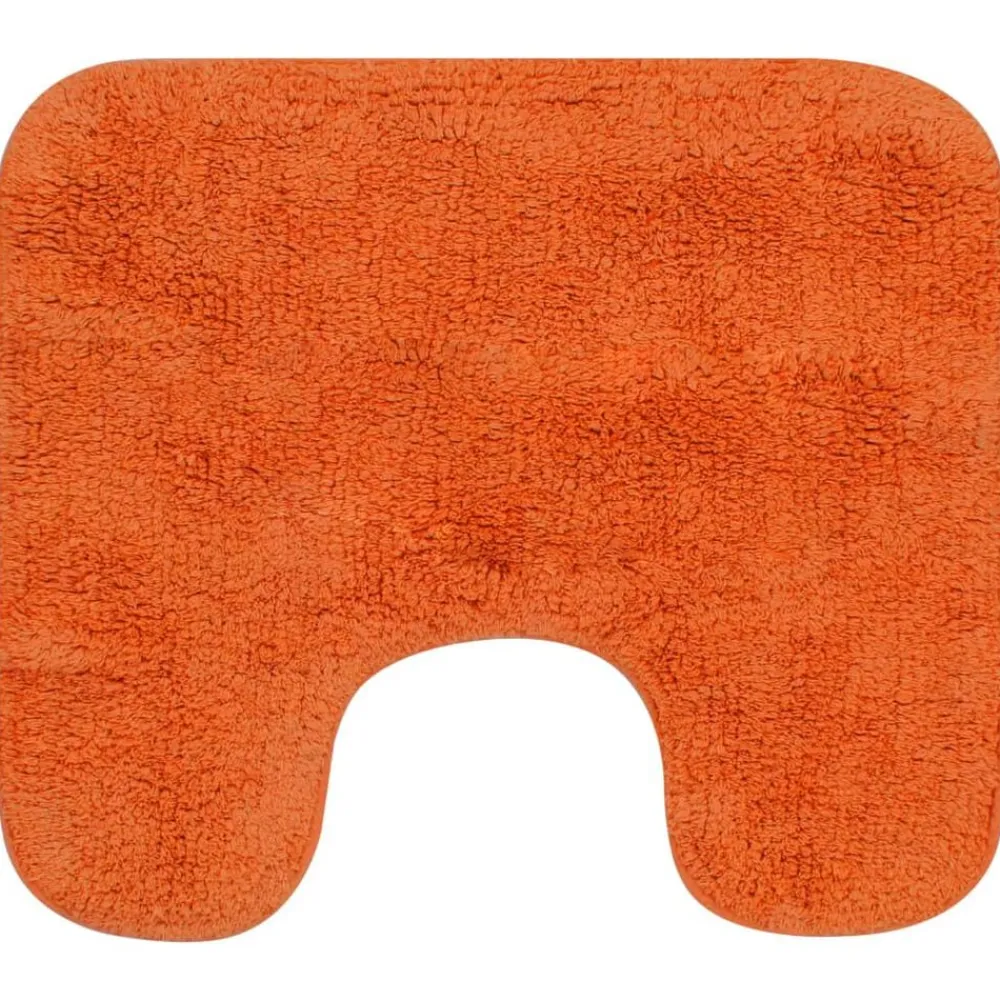 vidaXL Accesorios Para El Baño-Conjunto de alfombrillas de baño de tela 2 piezas