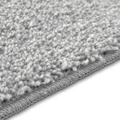 vidaXL Conjunto de alfombra de baño antideslizante 2 pcs PP Gris Online