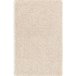 vidaXL Conjunto de alfombra de baño antideslizante 2 pcs PP Crema Hot