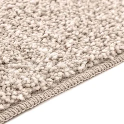 vidaXL Conjunto de alfombra de baño antideslizante 2 pcs PP Crema Hot