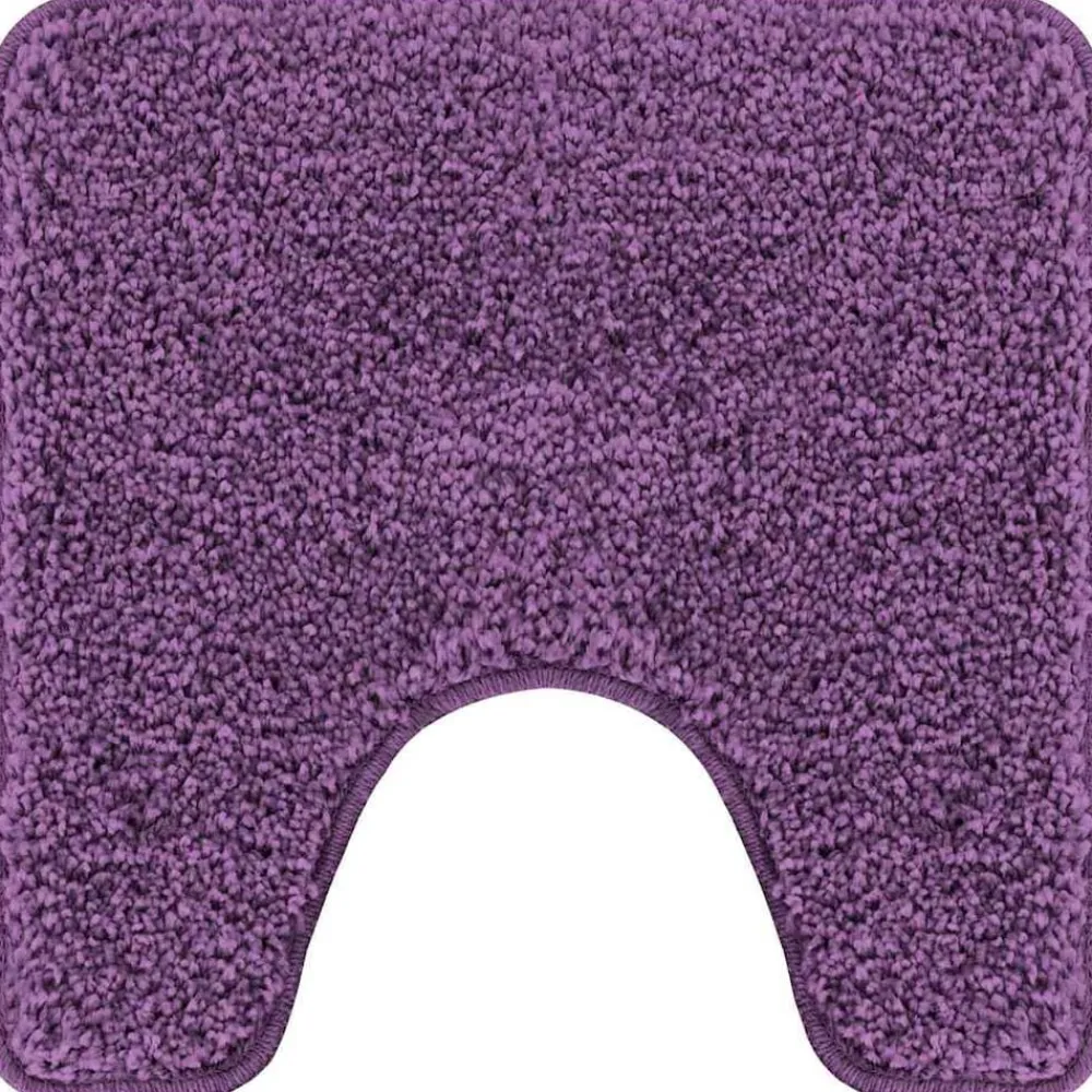 vidaXL Accesorios Para El Baño-Conjunto de alfombra de baño antideslizante 2 pcs PP