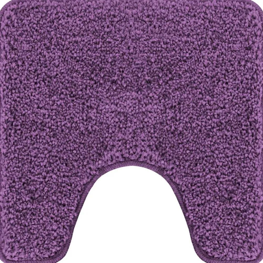 vidaXL Accesorios Para El Baño-Conjunto de alfombra de baño antideslizante 3 pcs PP