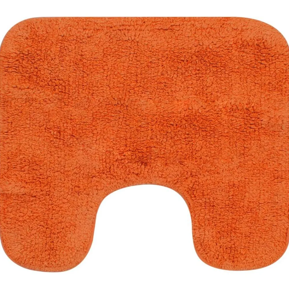 vidaXL Accesorios Para El Baño-Conjunto de alfombrillas de baño de tela 3 piezas