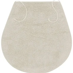 vidaXL Conjunto de alfombrillas de baño de tela 3 piezas Blanco Hot
