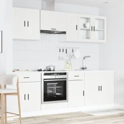 vidaXL Conjunto de armarios de cocina