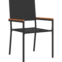 vidaXL Muebles De Jardín-Conjunto de Comedor de Jardín 11 pcs ratán sintético