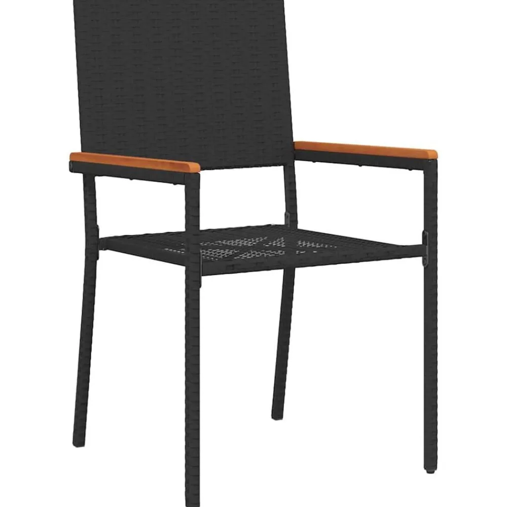 vidaXL Muebles De Jardín-Conjunto de Comedor de Jardín 11 pcs ratán sintético