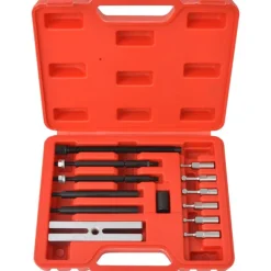 vidaXL Equipo & Herramientas De Taller-Conjunto de extractores de rodamientos pequeños 19 unidades