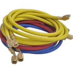 vidaXL Conjunto de herramientas de manómetro de cuatro vías New
