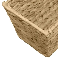 vidaXL Conjunto de jardineras 2 unidades jacinto de agua Marr&oacute;n claro Clearance