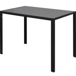 vidaXL Conjunto de mesa de comedor 7 piezas blanco y negro Negro y blanco Outlet