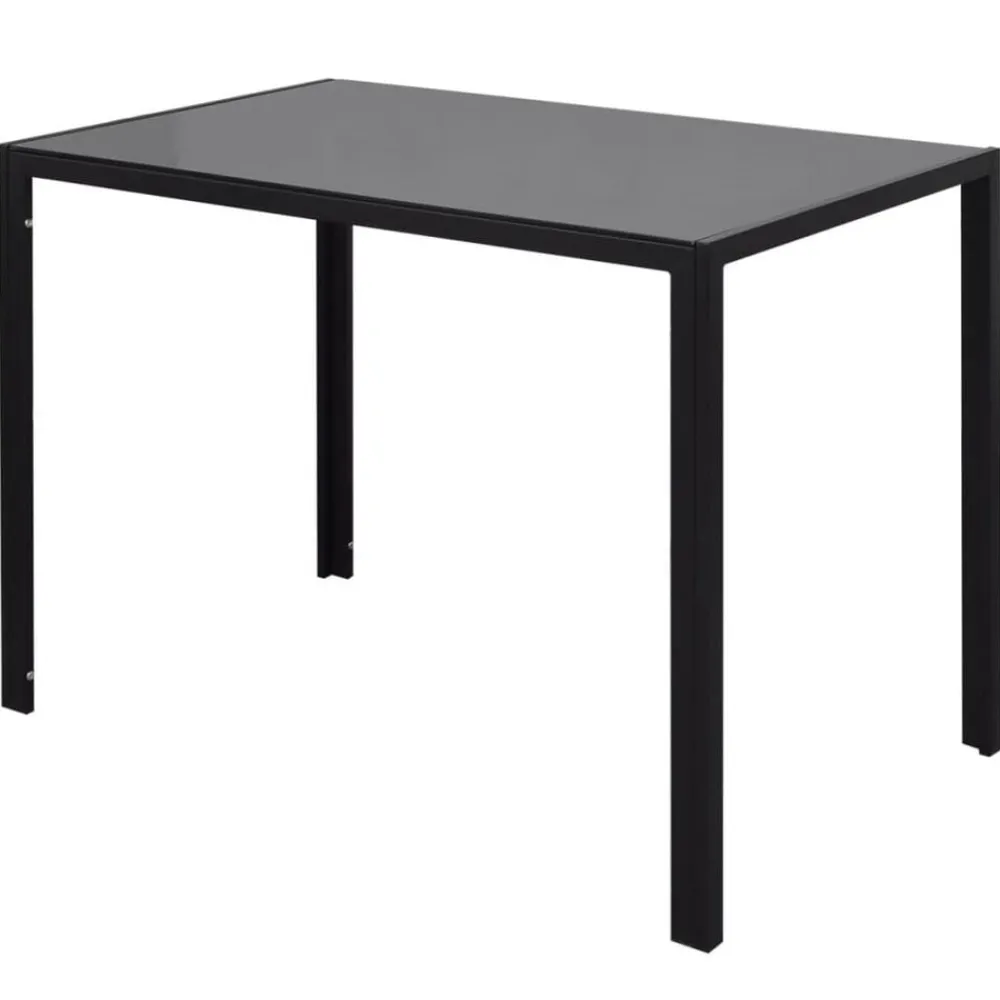 vidaXL Conjunto de mesa de comedor 7 piezas blanco y negro Negro y blanco Outlet