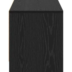 vidaXL Conjunto de mueble de TV 90 x 35 x 40 cm Roble negro New