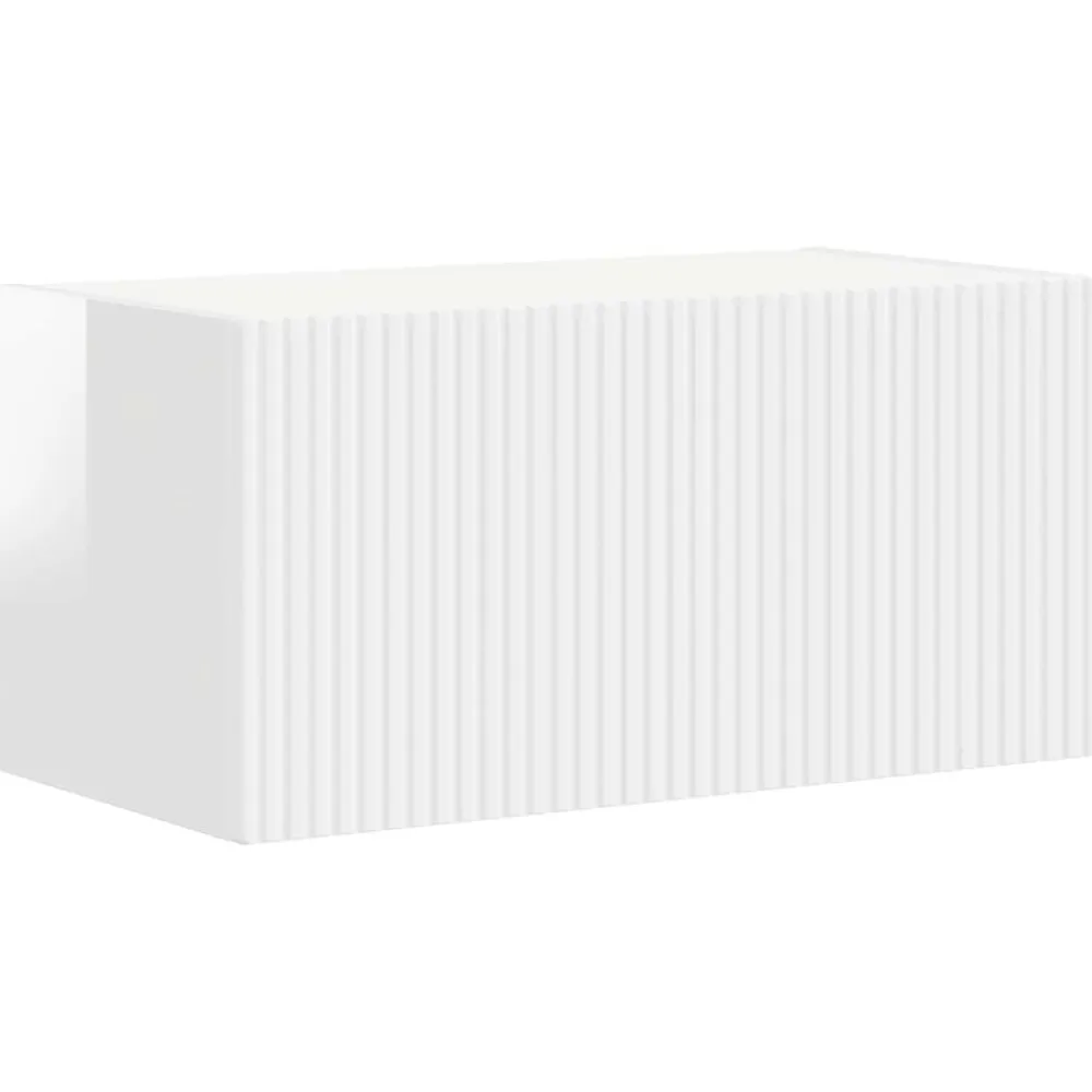 vidaXL Conjunto de mueble de TV 2 pcs Madera de ingeniería brillante Online