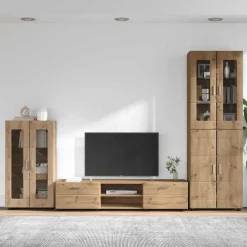 vidaXL Conjunto de mueble de TV con cajón FLORIN Roble artesanal Roble artisan Discount