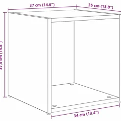 vidaXL Muebles Tv-Conjunto de mueble de TV 6 pcs Madera contrachapada