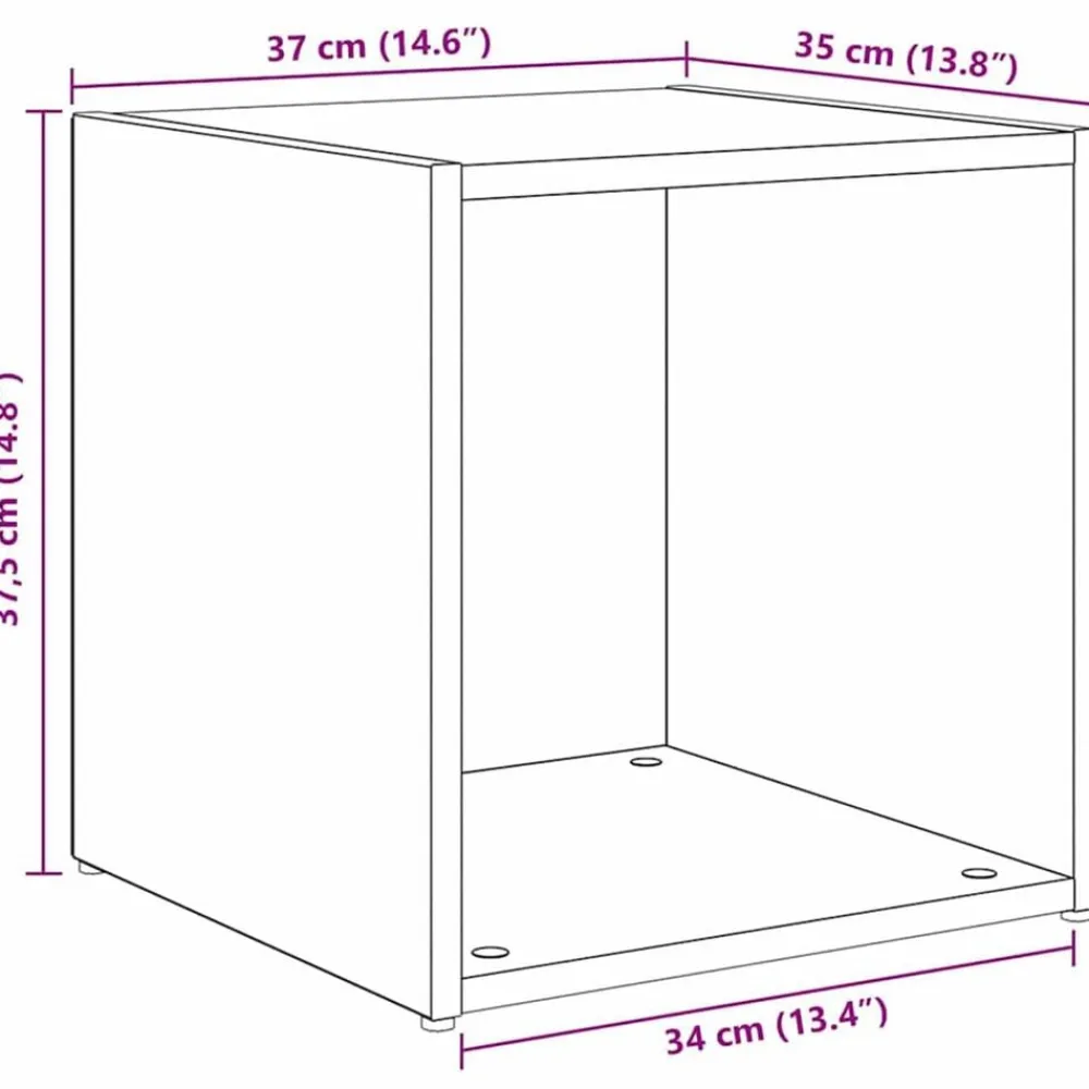 vidaXL Muebles Tv-Conjunto de mueble de TV 6 pcs Madera contrachapada