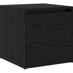 vidaXL Conjunto de muebles de recibidor 6 pcs Madera de ingeniería Roble negro Discount