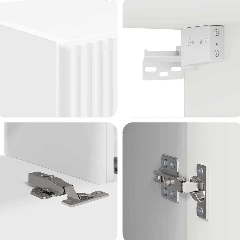 vidaXL Muebles Tv-Conjunto de mueble de TV 5 pcs Madera de ingeniería
