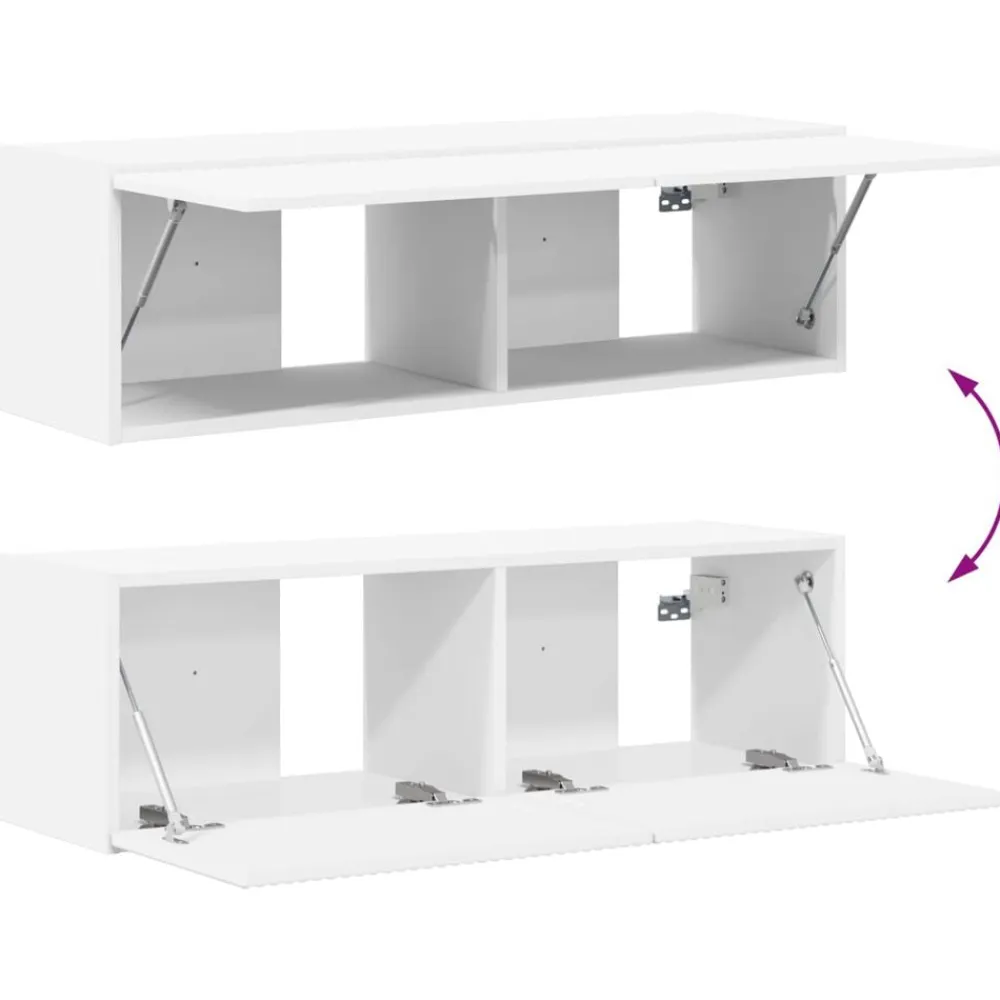 vidaXL Muebles Tv-Conjunto de mueble de TV 5 pcs Madera de ingeniería