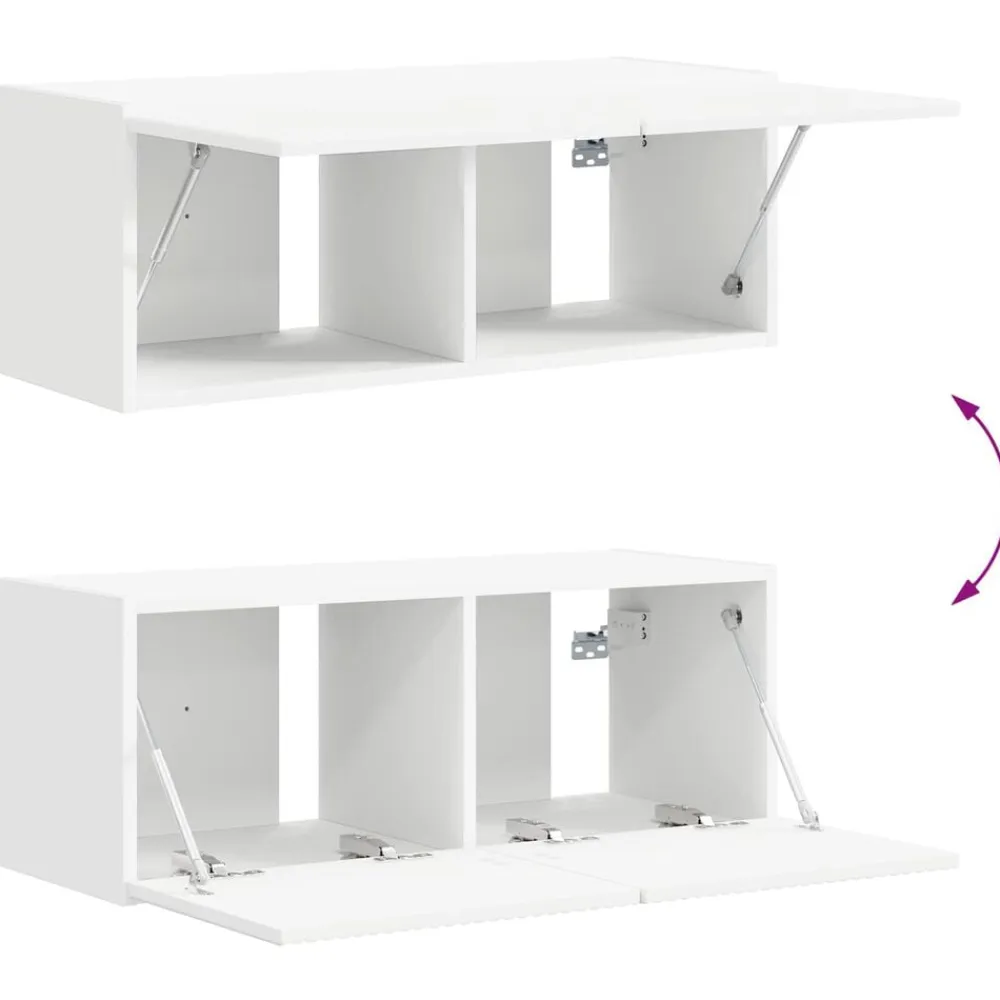 vidaXL Muebles Tv-Conjunto de mueble de TV 5 pcs Madera de ingeniería