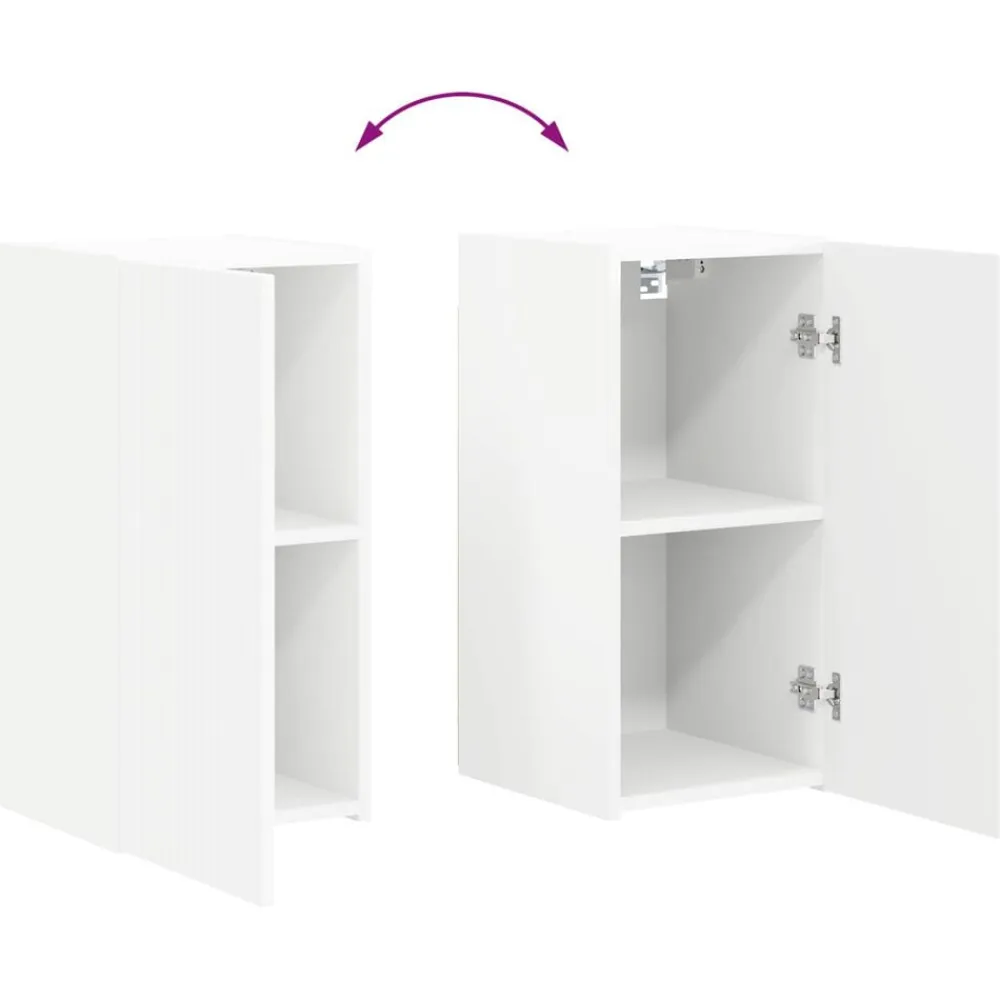 vidaXL Muebles Tv-Conjunto de mueble de TV 5 pcs Madera de ingeniería