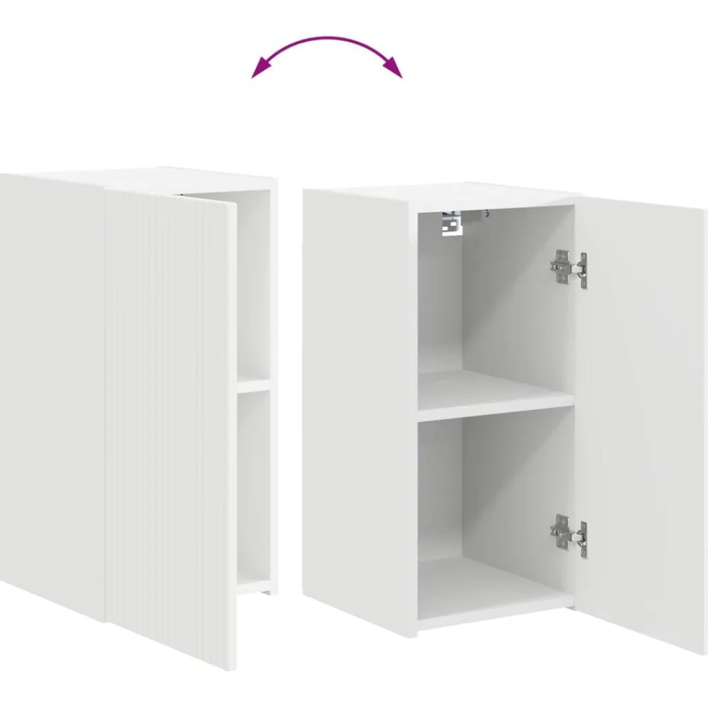 vidaXL Muebles Tv-Conjunto de mueble de TV 5 pcs Madera de ingeniería