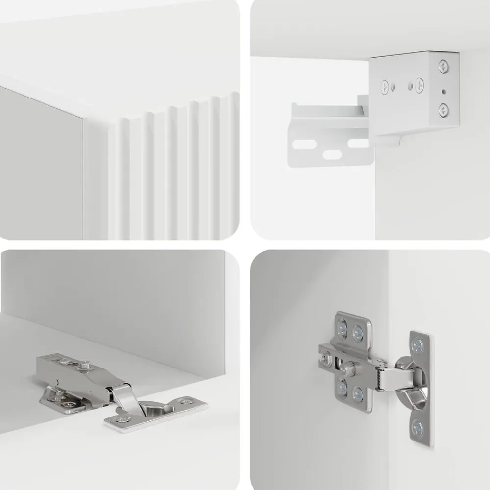 vidaXL Muebles Tv-Conjunto de mueble de TV 5 pcs Madera de ingeniería