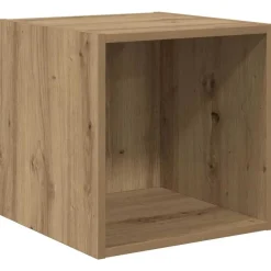 vidaXL Muebles Tv-Conjunto de mueble de TV 3 pcs Roble artesanal