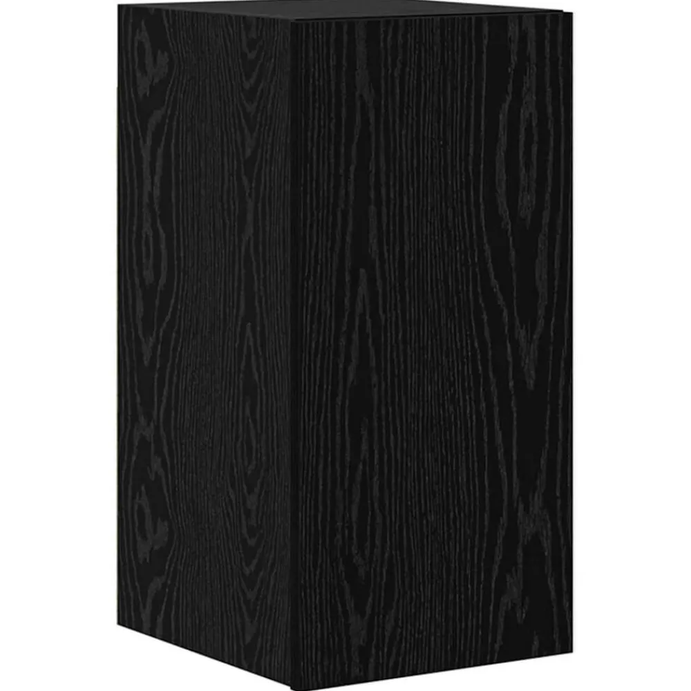 vidaXL Conjunto de mueble de TV 9 pcs Madera contrachapada Roble negro Clearance