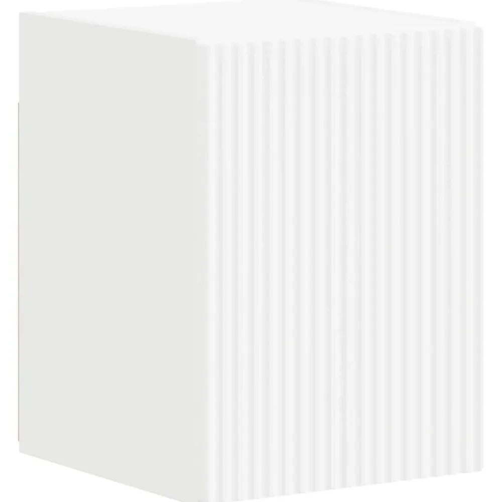 vidaXL Conjunto de mueble de TV 4 pcs Madera de ingeniería White Hot
