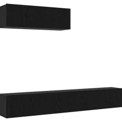 vidaXL Muebles Tv-Conjunto de mueble de TV 3 pcs Madera de ingeniería