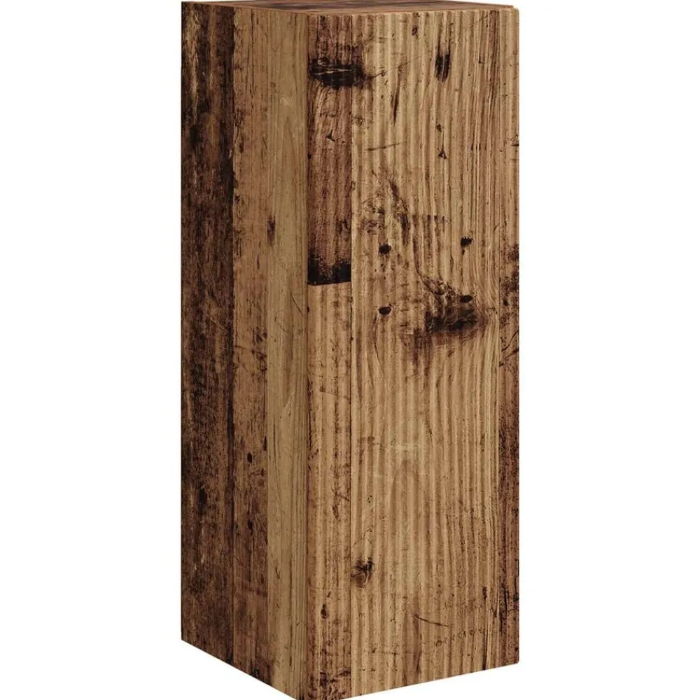 vidaXL Muebles Tv-Conjunto de mueble de TV 4 pcs Madera vieja